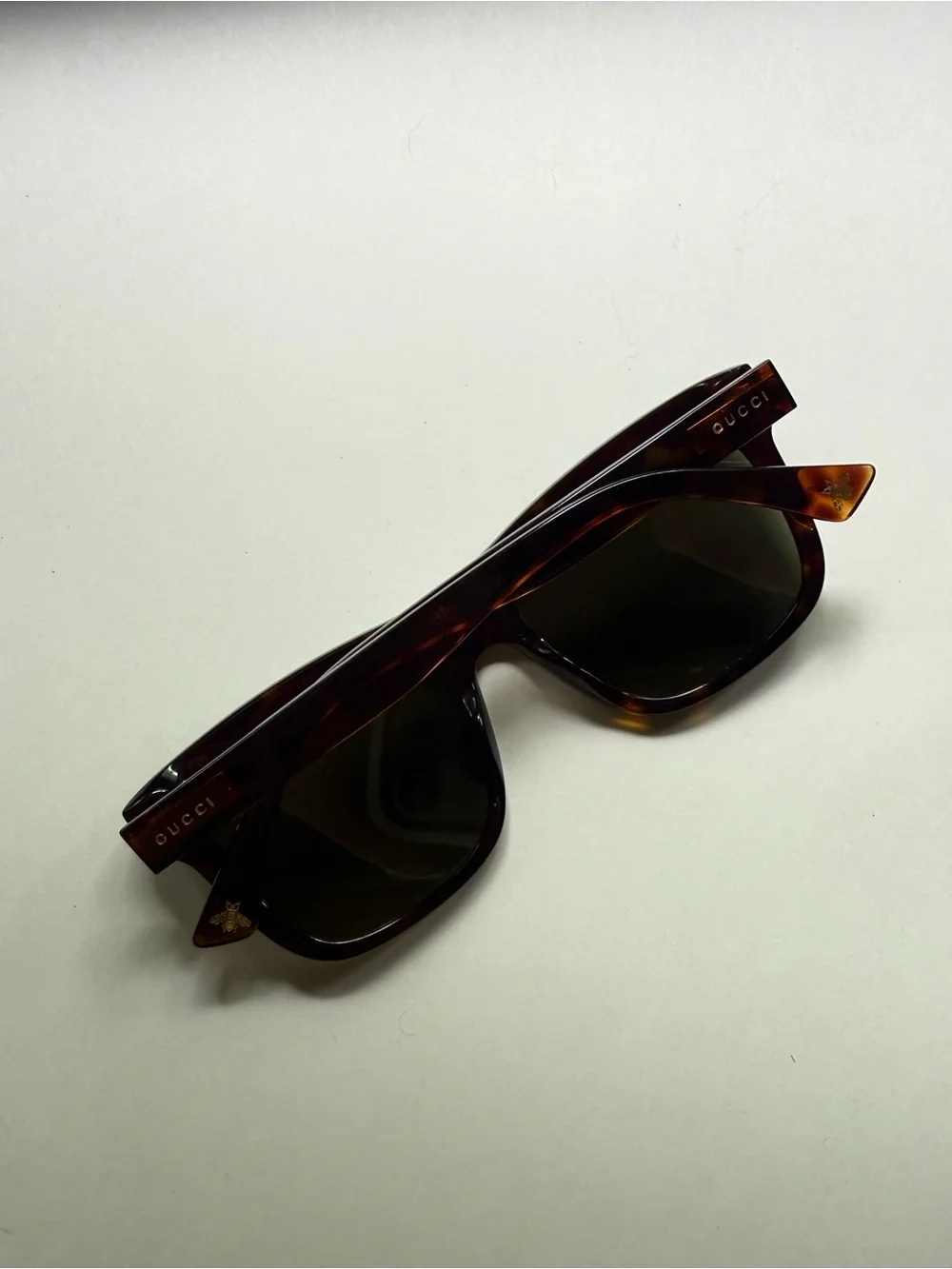 AUTHENTIC Gucci Tortoiseshell/Brown Oversized Sunglasses